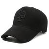 Fashionable hats for men and women: hard-brimmed embroidered baseball caps for outdoor activities, shopping and day trips, offering sun protection