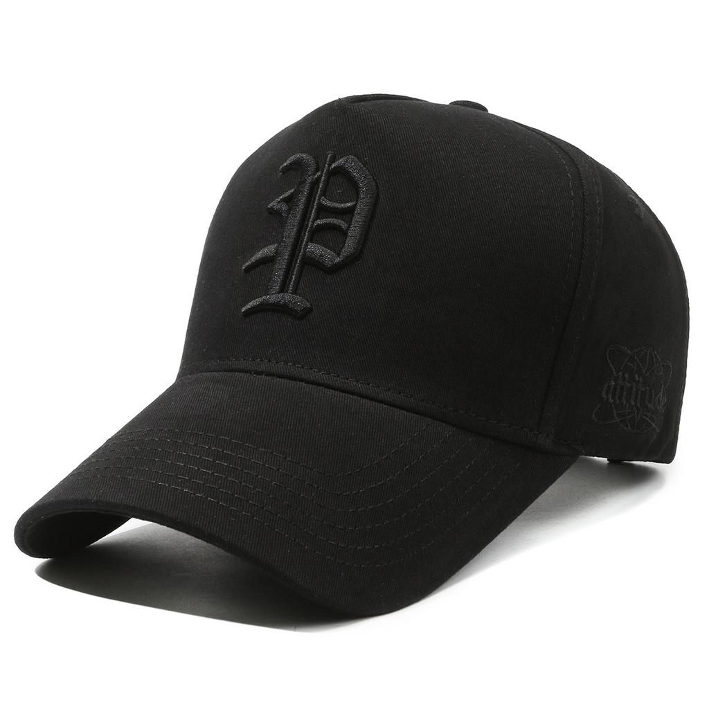 Fashionable hats for men and women: hard-brimmed embroidered baseball caps for outdoor activities, shopping and day trips, offering sun protection
