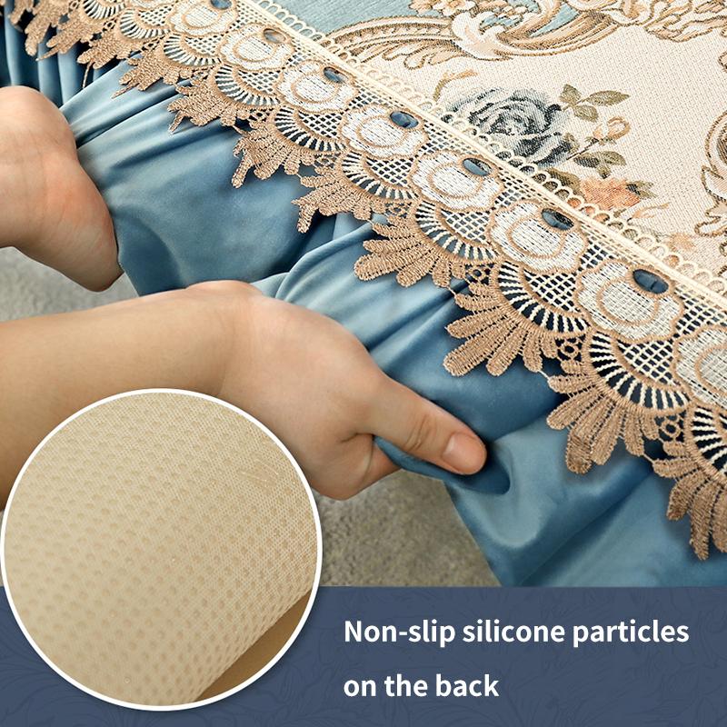 Non-Slip Sofa Covers for Living Room Luxury European Sofa Cushion Four Seasons Universal Jacquard Sofa Towel Decor Couch Cover