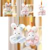 Cute Bunny Plush Doll Keyring Animal Plushie Girls Bag Decor For Teens
