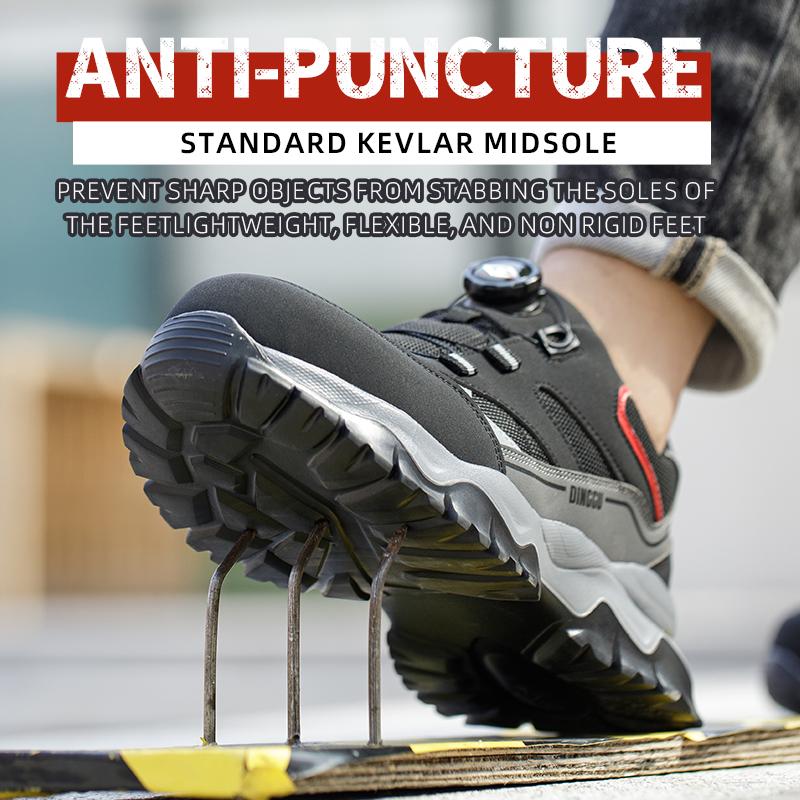 Fashion  Labor Safety Protection Shoes Sneakers Steel Toe Indestructible Construction Anti Smashing Male Working Footwear