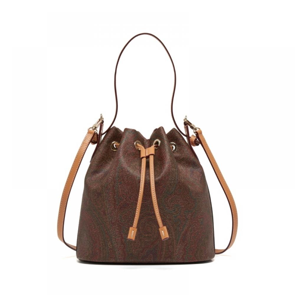 Bolso de Hombro Tipo Cubo Jacquard Paisley Etro R0369