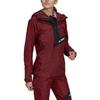 Adidas Terrex W Trk Primekn A Logo Print Outdoor Sports Hooded Jacket Women Jacket Brick-Red HE2295