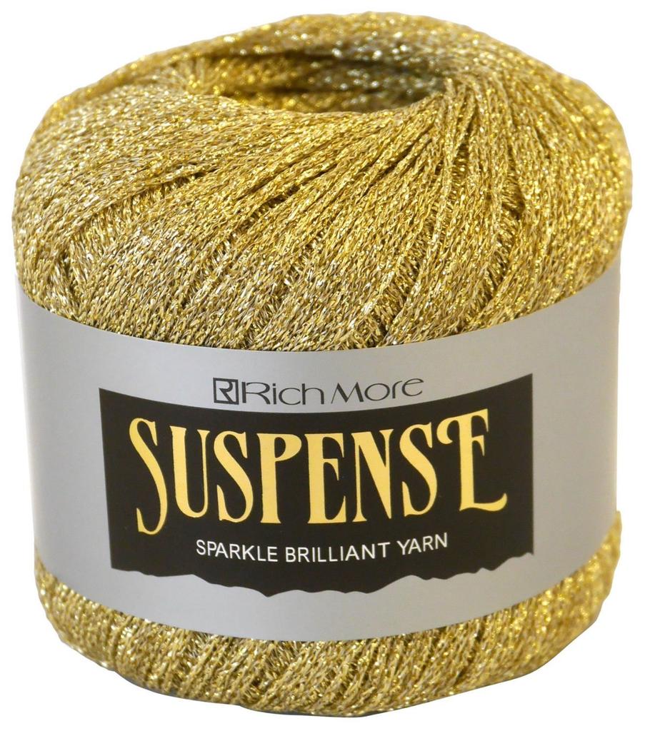 Hamanaka Richmore Suspense Garn Gold 25 g 105 m 10 Knäuel Set Farbe 2