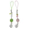 Durable Four Leaf Clover Mobile Chain Four Leaf Clover Bead Phone Embellishment Gift of Luck for Friends and Family