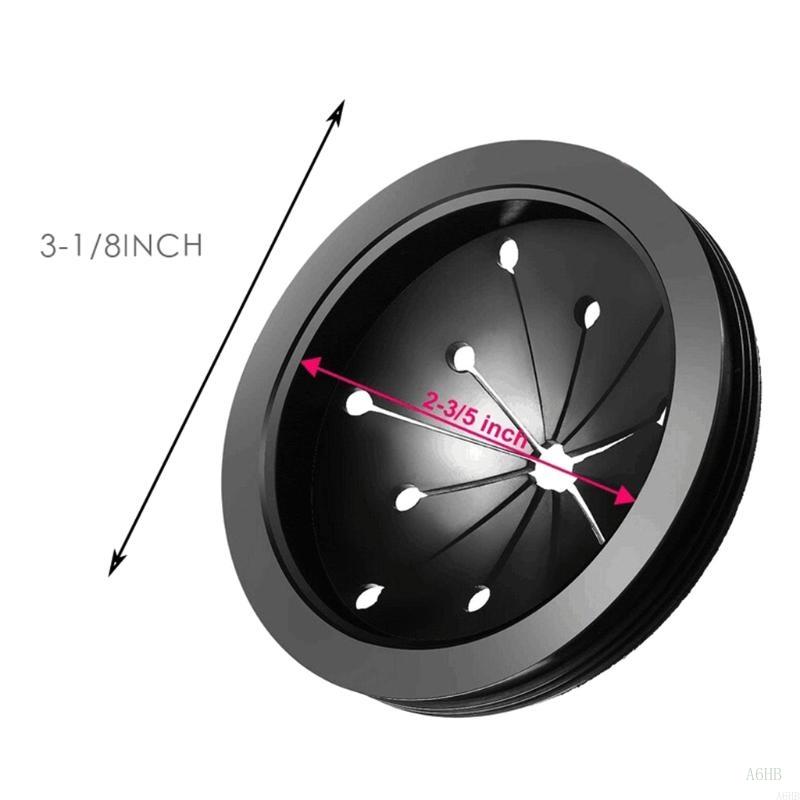 A6HB 1Pc Stainless Steel Kitchen Garbage Disposal Flange Large Wide for Rim 4.43