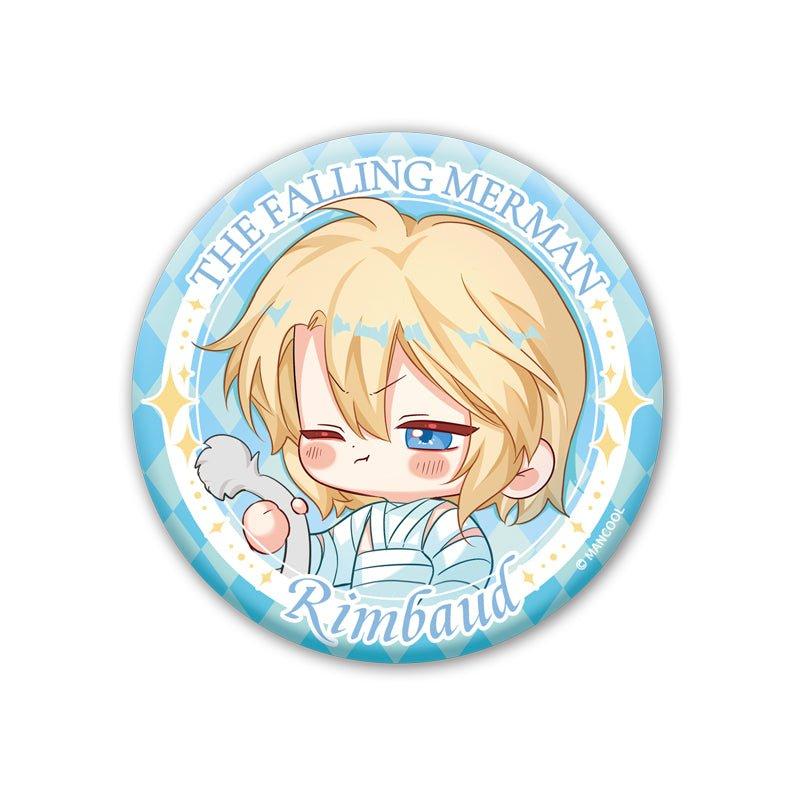The Falling Merman | Zhua Wei Ba Chibi Badge Set Zhua Wei Ba