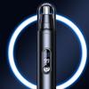 Rotary Cutter Head Electric Nose Hair Trimmer LED Digital Display Ear Face Clean Trimmer  Travel