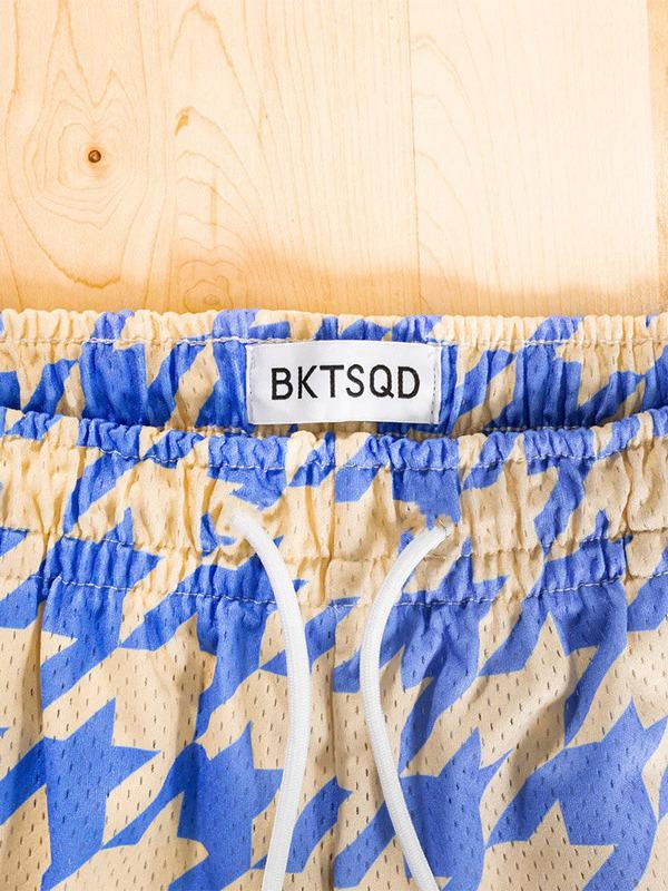 Men's Summer Mesh Basketball Shorts - Quick-Drying, 4-Point Design for Fitness, Running, Sports, & Training