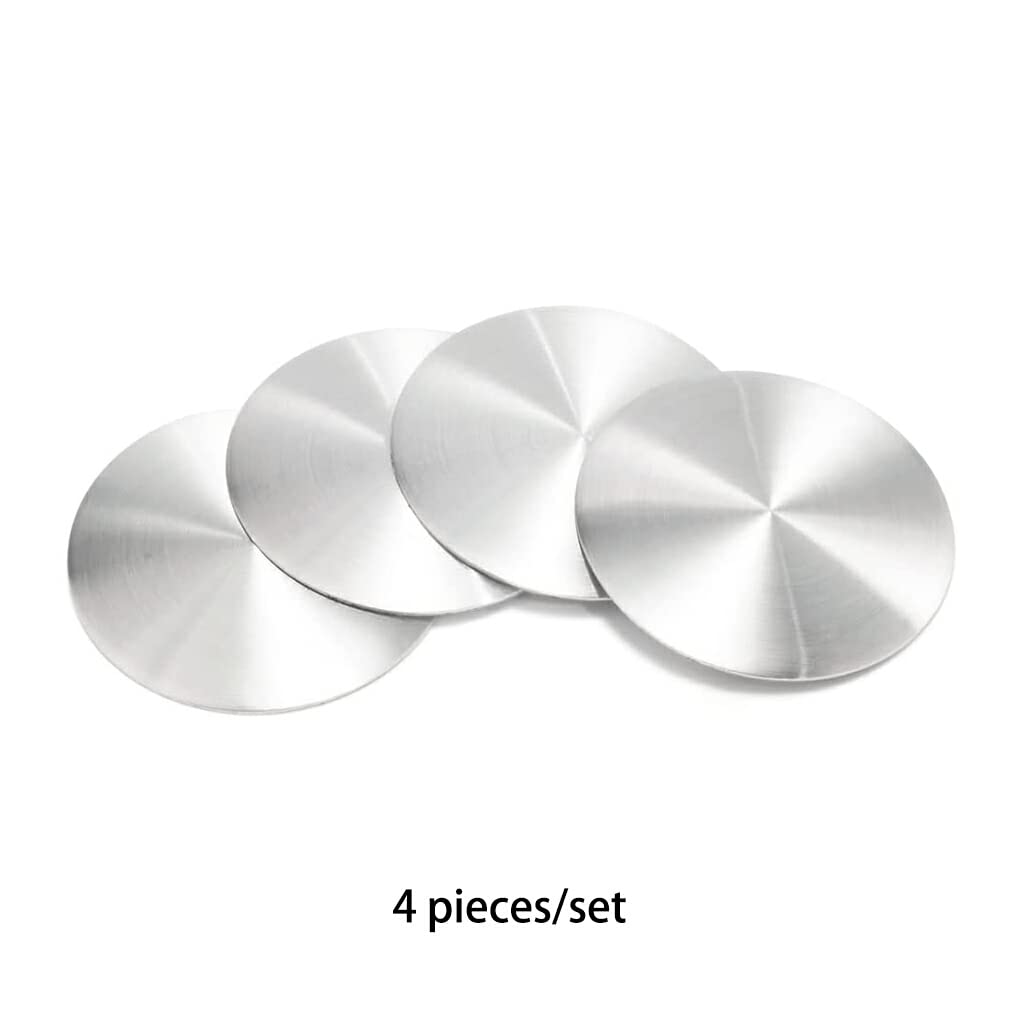 Generic Wheel Center Hub Cap Decal Sticker Plating Magnet Sticker 4pcs