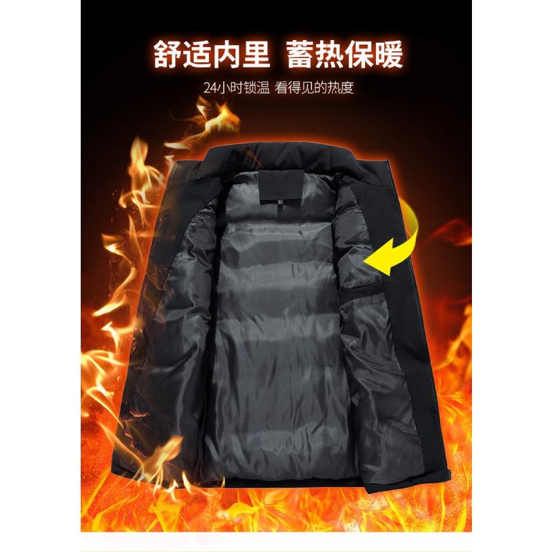 Men S Sleeveless Stand Collar Padded Vest Winter Casual Sports Cotton Jacket