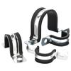 Kailan 304 Stainless Steel U-Shape Rubber Lined Pipe Clamp
