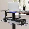 Lefon Cable Tray for Desk 39cm Fits from Desk Cord No Drilling or Tools Easy Storage Storage, Wide, 1-5.5cm Top, Storage, Required, Installation,
