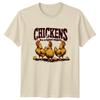 Chickens The Original Nuggets Pun TShirt Funny Chicken TShirt