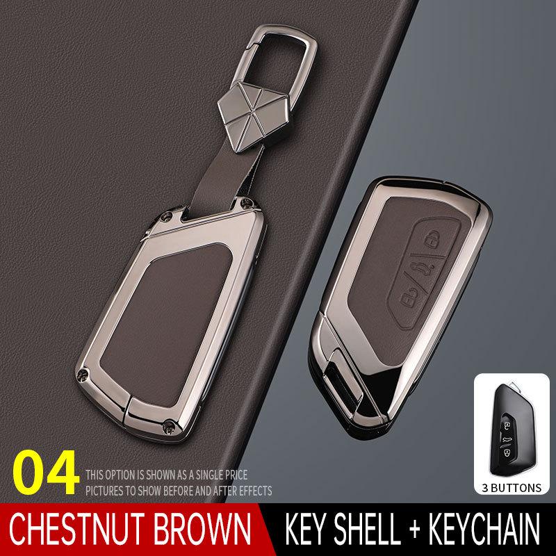 Compatible Key Case for Volkswagen Golf 8, ID.4, ID.3, Tiguan, Passat, Lingdu, Lanxun, and Touareg.