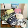Fashionable Color Blocking Design Letter Printed Kid Shoulder Bag With Pendant For Outdoor Travel And Daily Use