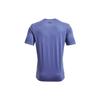 Under Armour Collegiate Casual Breathable Loose Training Short Sleeve T-Shirt Men Tops Purple 1361671-561
