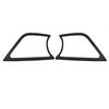 2pc New Car ABS Chrome Accessories Plated Front Fog Lamp Cover Trim Paste Style For Toyota INNOVA 2015 2016 2017 2018