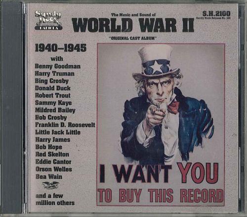 

CD VARIOUS - Music And Sound Of World War Ii - CDSH2100 SANDY HOOK 1985 US Pop Used