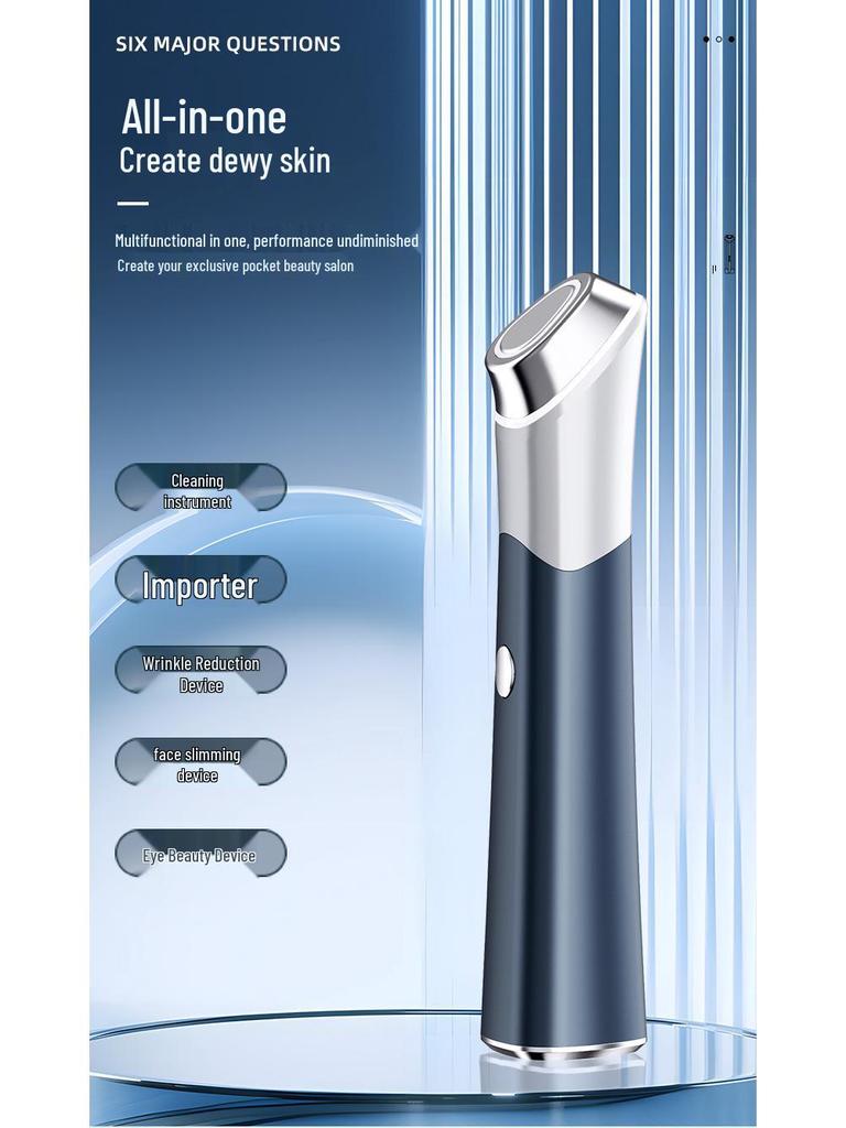 Portable Salon-Grade Microcurrent Eye Massager - Handheld EMS Beauty Device