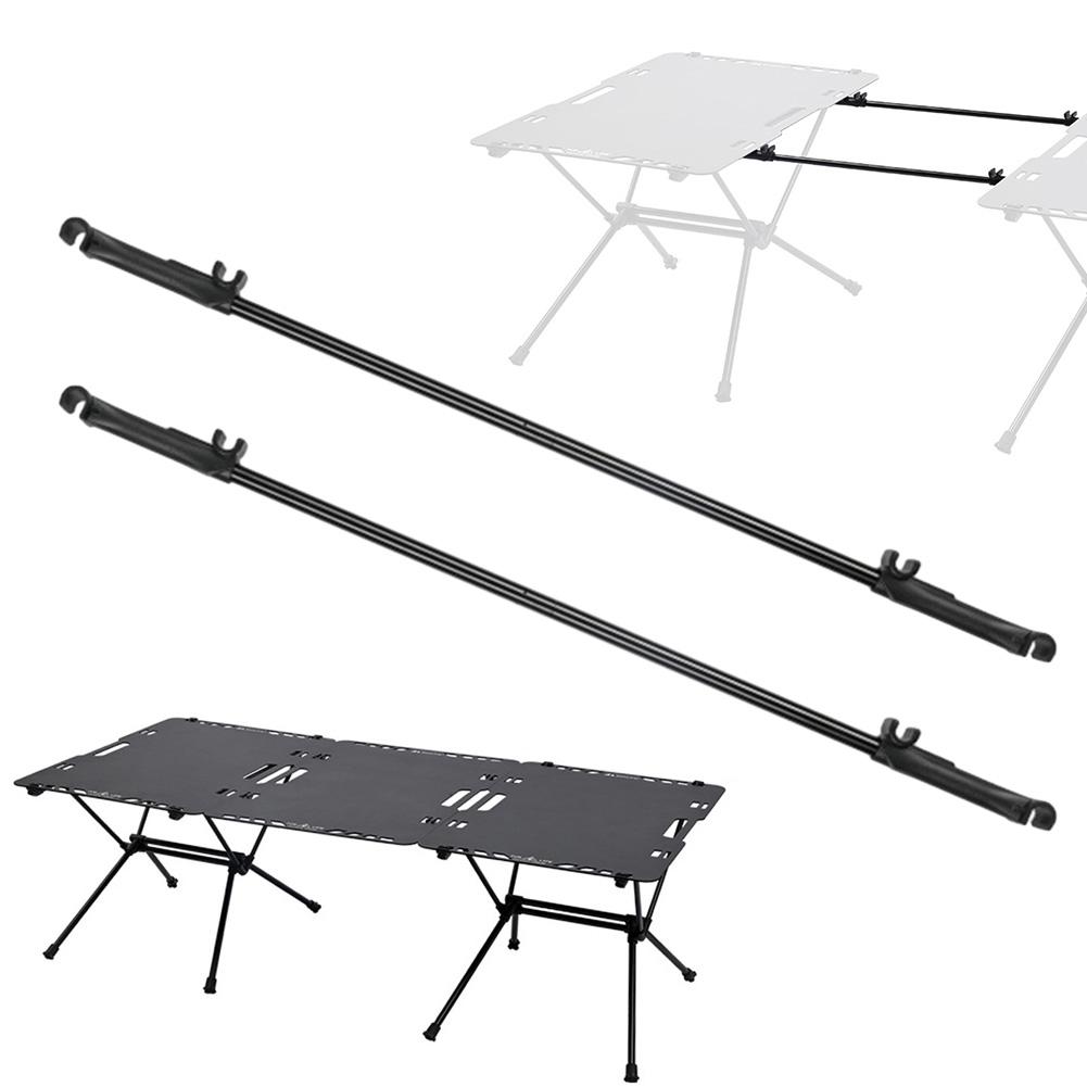 2Pcs Collapsible Table Extension Rod Lightweight Picnic Table Connector Camping Table Connector Rod for Helinox Tactical Table China Mainland