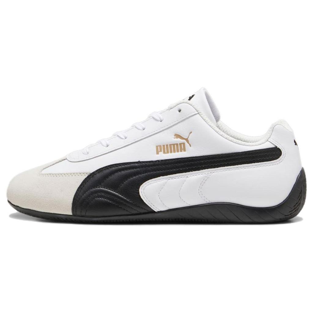Puma Speedcat Shield White Black Vapor Grey Unisex Sneakers 397116-01
