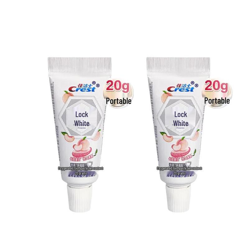 Crest Dual-Color Lock-White Toothpaste