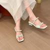 Mode Sommer Keilabsatz Damen Sandalen Elegant High Heels Schuhe Luxus Sandalen Damen Designer Mode Offene Zehenpartie Schmetterlingsknoten Schuhe Damen