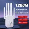 Dual Network Interface Wifi 6 Repeater Signal Amplifier Router 300Mbps Signal Booster Cellular Communication Amplifier