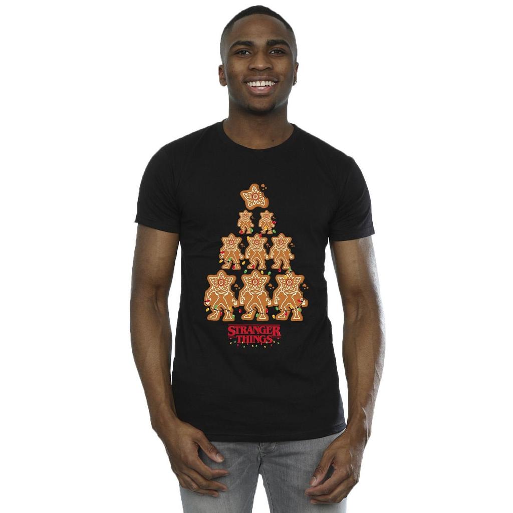 Netflix Stranger Things Gingerbread T-shirt för män