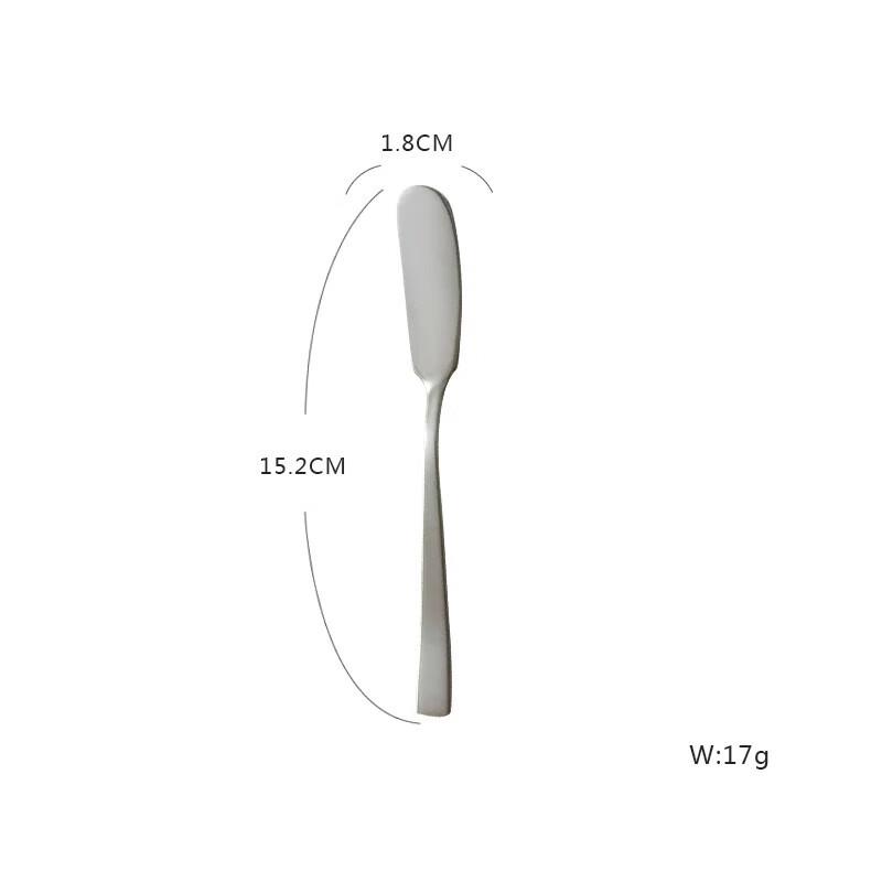 ZISIZ Stainless Steel Butter & Cheese Spreader Knife Set