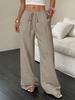 woMen's  Style Casual Pants Autumn New Arrivals Solid Straight Leg Long Pants Women's Wear