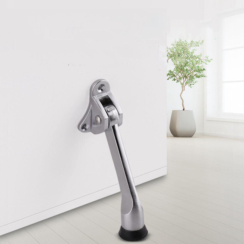 Zinc Zinc Alloy Anti-theft Heavy Duty Bedroom Supplies Kick Down Door Stopper Hardware Door Holder Door Topes