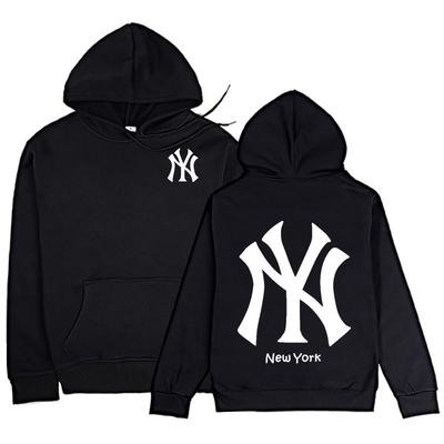 Sweater Trendy Brand Mlb Sweater Men's and Women's Korean Version Casual Large Size Loose Couple Hoodie Sweater Outside