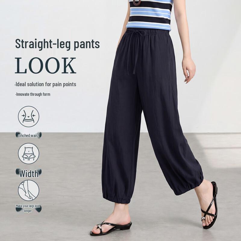 FivePlus Women s Summer Casual Lantern Pants 2XL