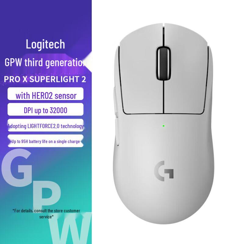 

Logitech G PRO X2 LIGHTSPEED Wireless Gaming Mouse