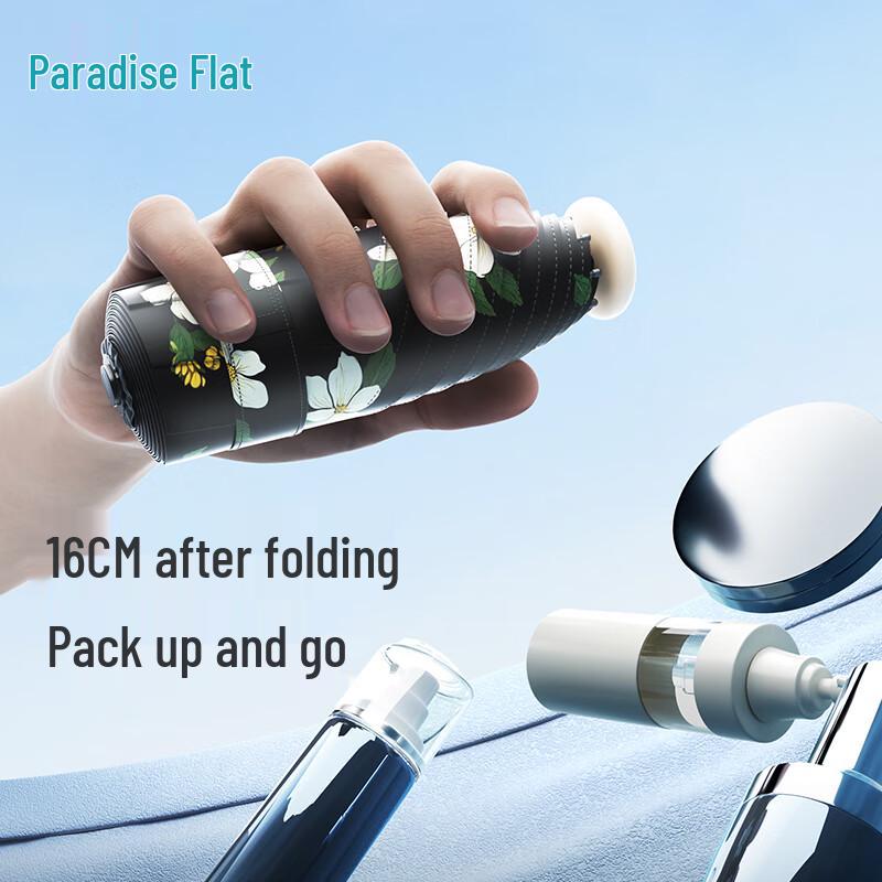 Paradise 5-Fold UV Protection Travel Umbrella