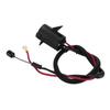 Club Car Charger Receptacle with Harness 1033755‑01 Replacement for Precedent Electric Carts 2004‑Up 48V