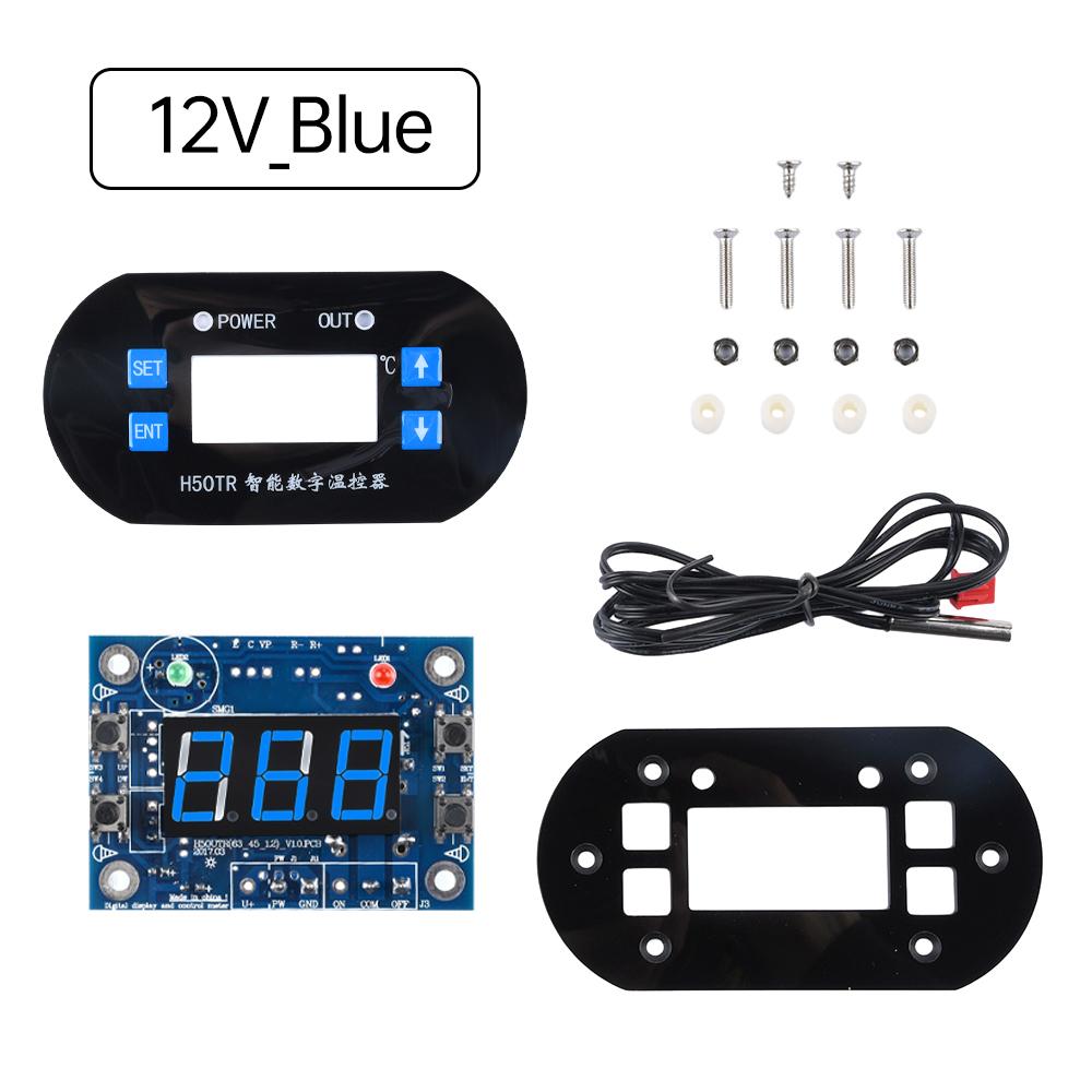 DC 12V 24V NTC Temperature Digital Thermostat -40 To 300 Degrees Temperature Controller Switch Measuring Tool