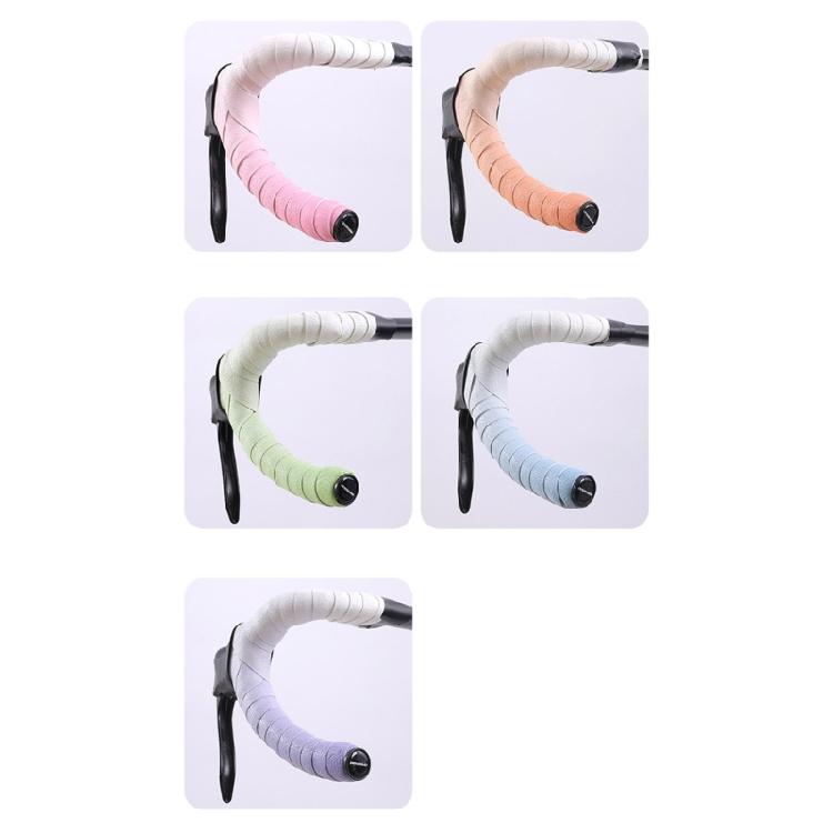 2Pcs Comfortable Bikes Handlebars Tape Anti Vibration Wrap Nonslip Bicycles Handlebar Tape Wrap Cycling Accessories