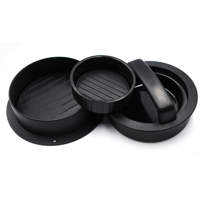 Hamburger Press Meat Pie Press Stuffed Burger Mold Maker with Baking Paper Liners Patty Pastry Tools BBQ Kitchen Accessories