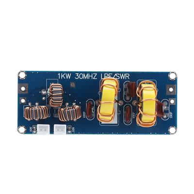 LPF 1KW 30MHZ Tiefpassfiltermodul SWR Filterplatine für HF-Netzteil SSB-Verstärker