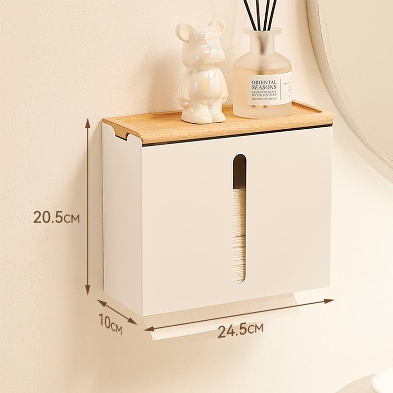 

White/Black 304 Stainless Steel Toilet Paper Towel Holder Wall-mounted Toilet Paper Dispensing Box Bathroom Hotel Storage Box белый