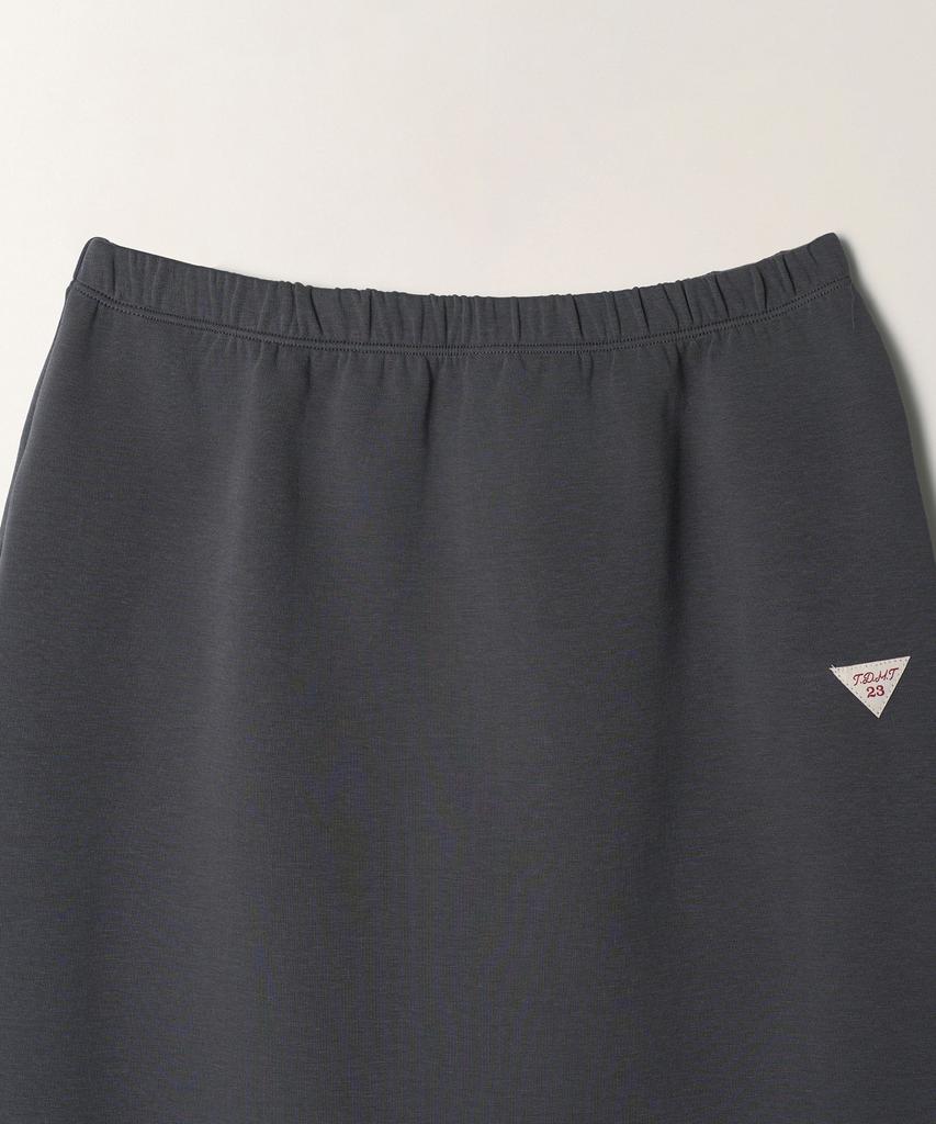 Tudment 50S Embroidered Long Skirt_Charcoal