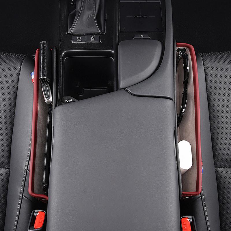 Car seam storage box Car interior decoration articles Car storage box Universal seat seam storage box Seam stopper Car