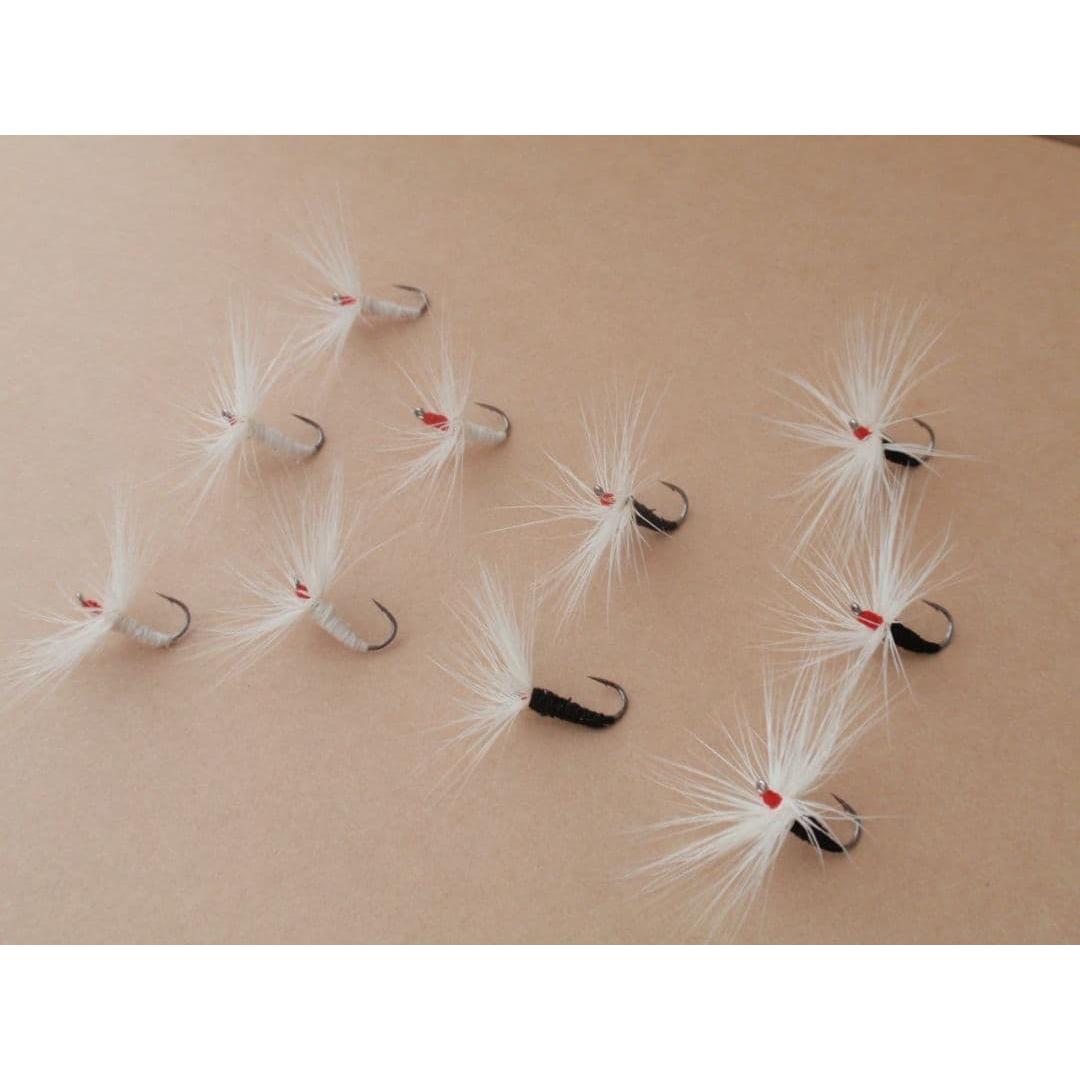 Used Tenkara/Fly/KebariMuneaka black and white 10 grains set (5 pieces each) New