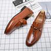 Concise Tassel Business Leather Shoes Light Soft Evening Dress Slip-On Male Breathable Shoes Gentleman Luxury Shoe Size 38-48