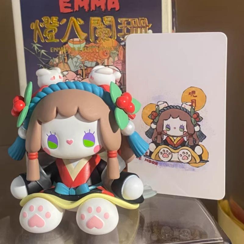 Secret Emma Forest Dim Lights Series Cute Anime Action Figure Model Ornaments Dolls Cartoon Surprise Gifts For Kids Adults Children's Birthday Gift