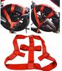 Roter Polyester Motorrad ATV Hinterrad Lenker Transportstange Spanngurt*1