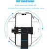 Cell Phone Tripod Mount Holder, Smartphone Tripod Cell Phone Holder Mount Adapter Clip, Digtal Camera Bracket Selfie Lens Monopod Adjustable Ring